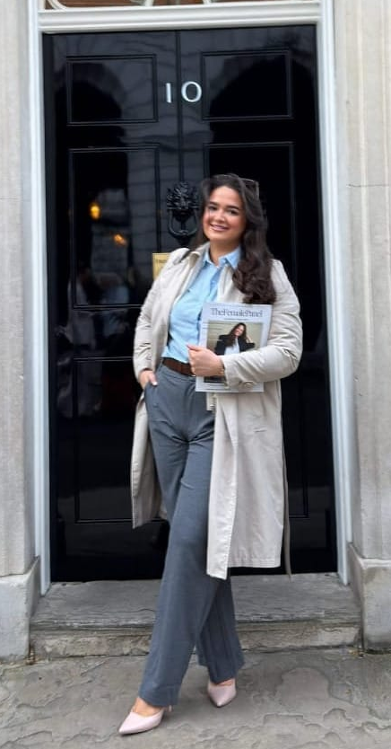 Olivia at No. 10: Representing Female Founders from the North East.